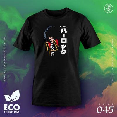 Eco Tshirt | Harlock Jap <i class="fa fa-leaf" style="color:#02b620;"></i>