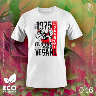 Eco Tshirt | Grendizer Vegan <i class="fa fa-leaf" style="color:#02b620;"></i>
