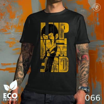 Eco Tshirt | Lupin Font <i class="fa fa-leaf" style="color:#02b620;"></i>