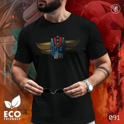 Eco Tshirt | Grendizer Wide <i class="fa fa-leaf" style="color:#02b620;"></i>