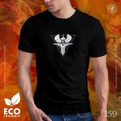 Eco Tshirt | Skull Mazinger <i class="fa fa-leaf" style="color:#02b620;"></i>