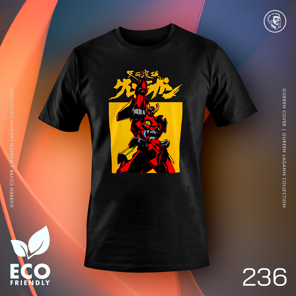 Eco Tshirt | Gurren Cover <i class="fa fa-leaf" style="color:#02b620;"></i>