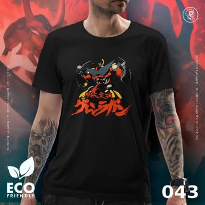 Eco Tshirt | Gurren Lagann <i class="fa fa-leaf" style="color:#02b620;"></i>