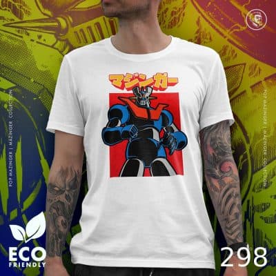 Eco Tshirt | POP Mazinger Z <i class="fa fa-leaf" style="color:#02b620;"></i>