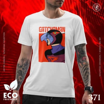 Eco Tshirt | Gatchaman Joe <i class="fa fa-leaf" style="color:#02b620;"></i>