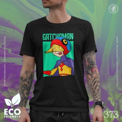 Eco Tshirt | Gatchaman Ginpei <i class="fa fa-leaf" style="color:#02b620;"></i>